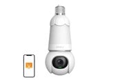 Nätverkskamera  - IMOU 2-in-1 Bulb and 360° Outdoor Camera WiFi  Bulb Cam 5MP - IPC-S6DP-5M0WEB-E27